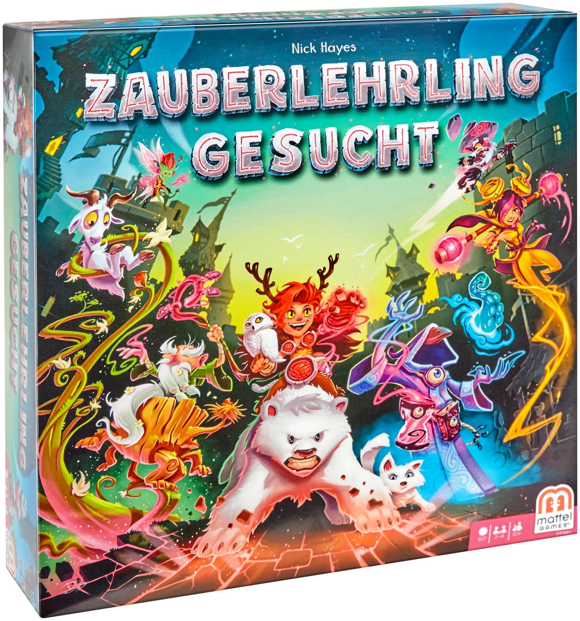Mattel Apprendista Streghero (Sorcerer's Apprentice) - Gioco Da Tavolo In Italiano Per 2-4 Giocatori