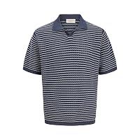 JACK & JONES Polo in Maglia Grigio X_S