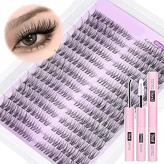 PHKERATA Wispy Kit de Extensiones de Pestañas...