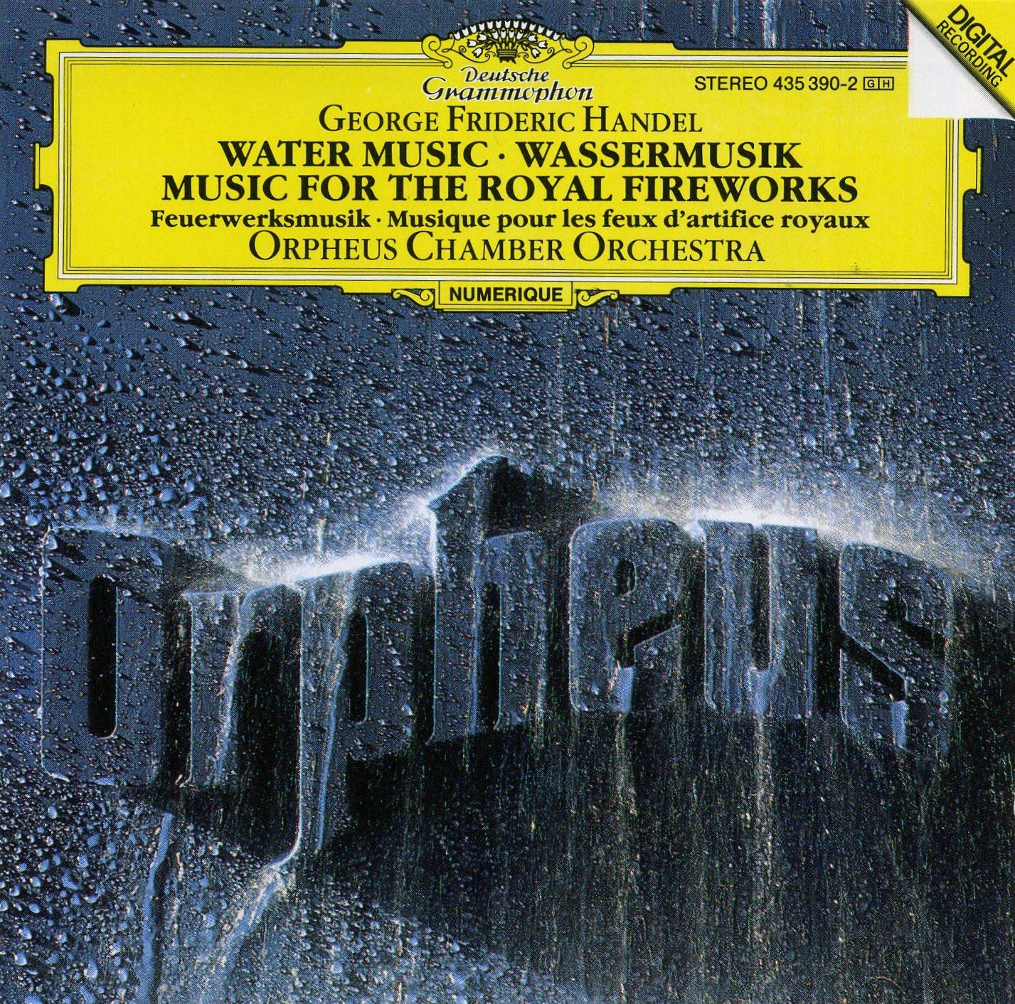 Handel: Water Music / Music For Royal Fireworks [Audio CD] Handel, George Frideric and George Frideric Handel