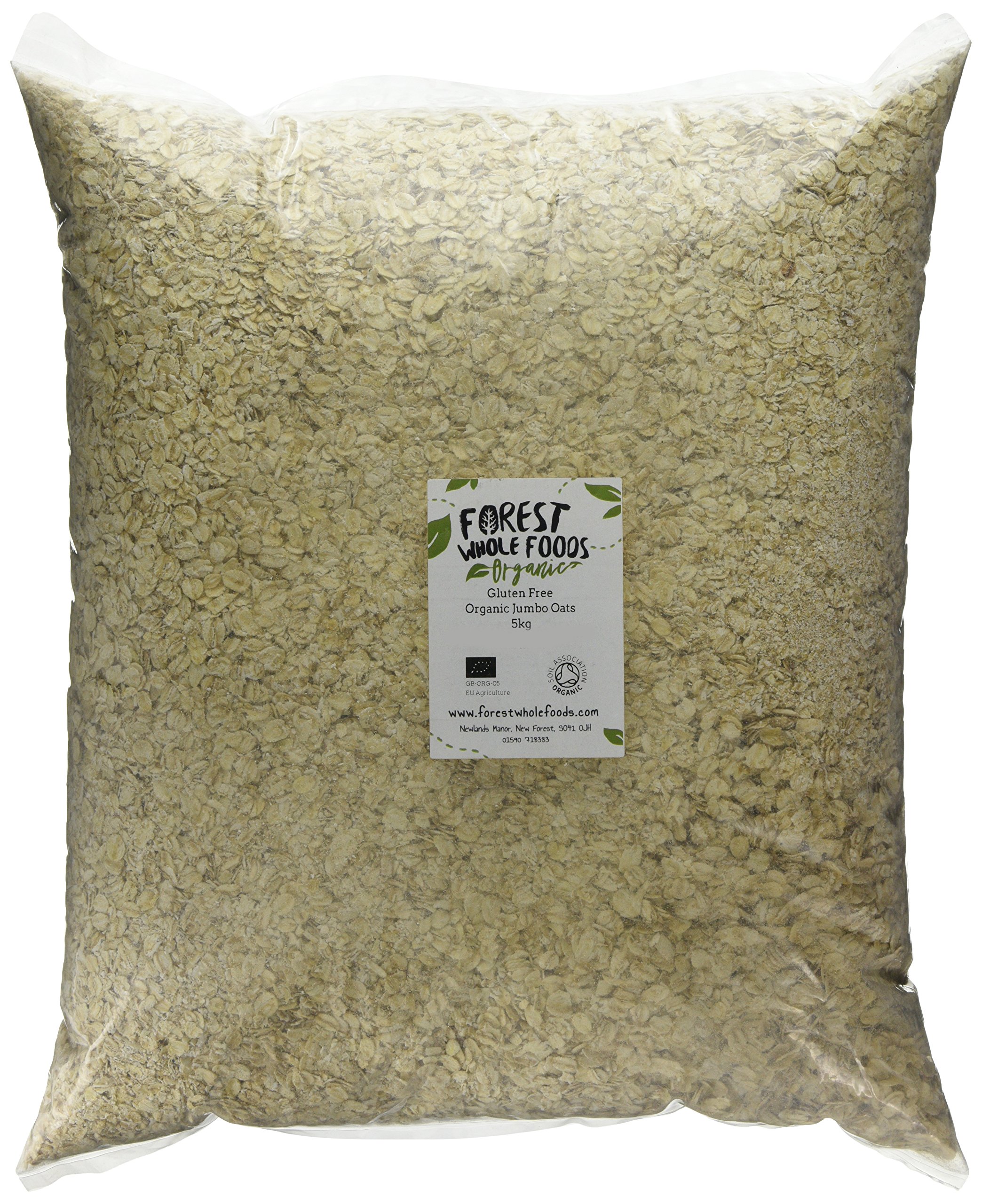 Gluten Free Organic Jumbo Oats (5kg)
