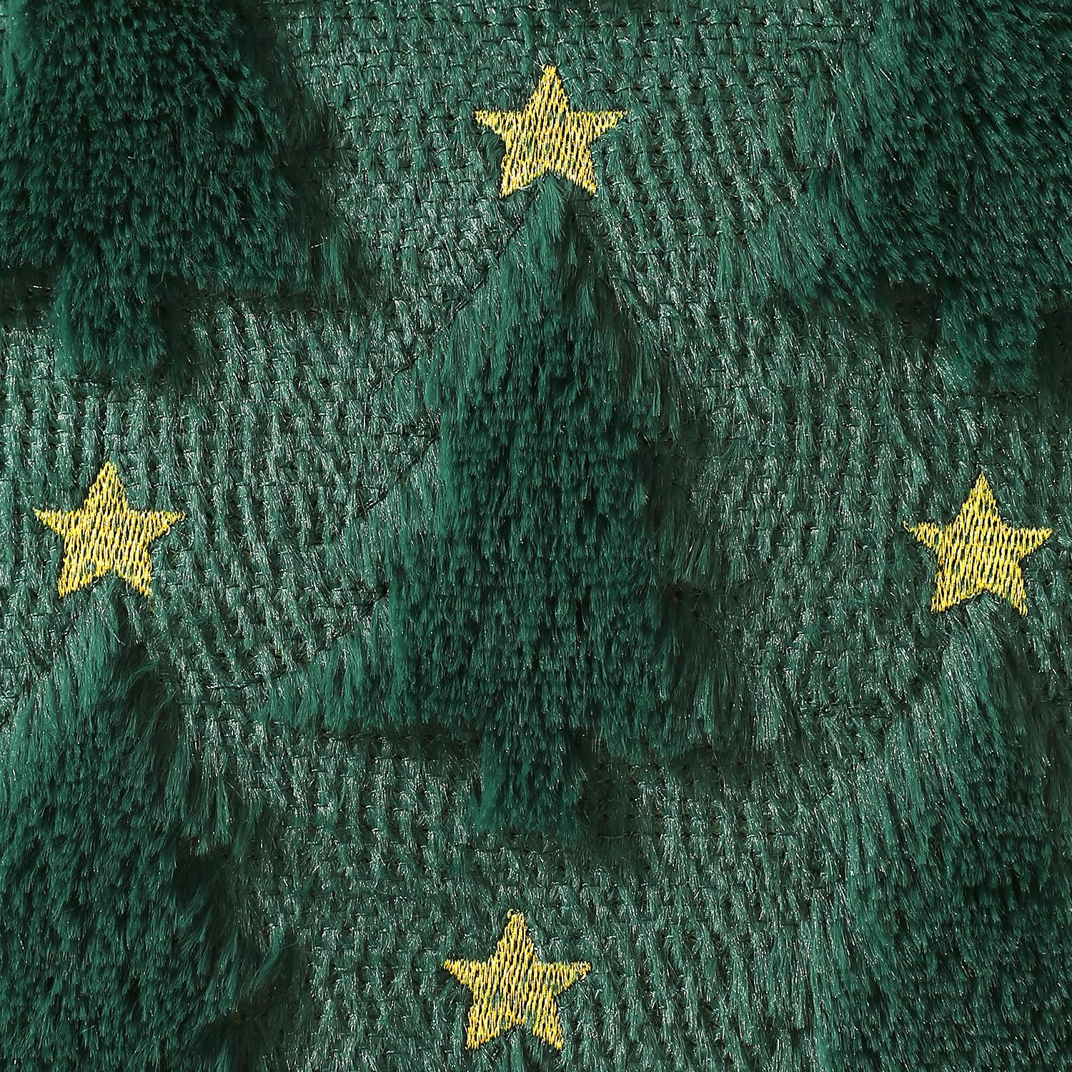 Juego de 2 fundas de almohada de Navidad de 20 x 20 pulgadas, color verde oscuro, fundas decorativas de felpa y piel sintética suave para invierno, Navidad, vacaciones, hogar, dormitorio, 6