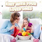 TYH Supplies BCK Collection Acrylic Yarn, 10 DK Light Worsted Mini Skeins for Crocheting & Knitting, Soft Craft Yarn for Amigurumi, Beginners, Small Projects, Curated Multicolor Assortment
