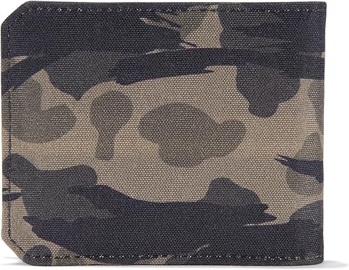 Miniatura 9 de Carhartt Bifold y Passcase para hombre, carteras plegables duraderas, disponibles en estilos de cuero y lona