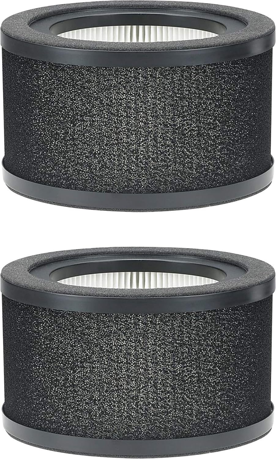 Fette Filter -Pack of 2 Replacement Air Purifier True HEPA Filters with Pre Filter Layer Compatible with Germ Guardian FLT4200 Filter L for GermGuardian Air Purifer Model AC4200W