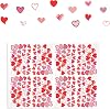 colortouch Heart Stickers - High Quality Stickers for Decorating and Packaging Your Gifts - 112 Pieces of Stickers in Different Sizes and Different Forms