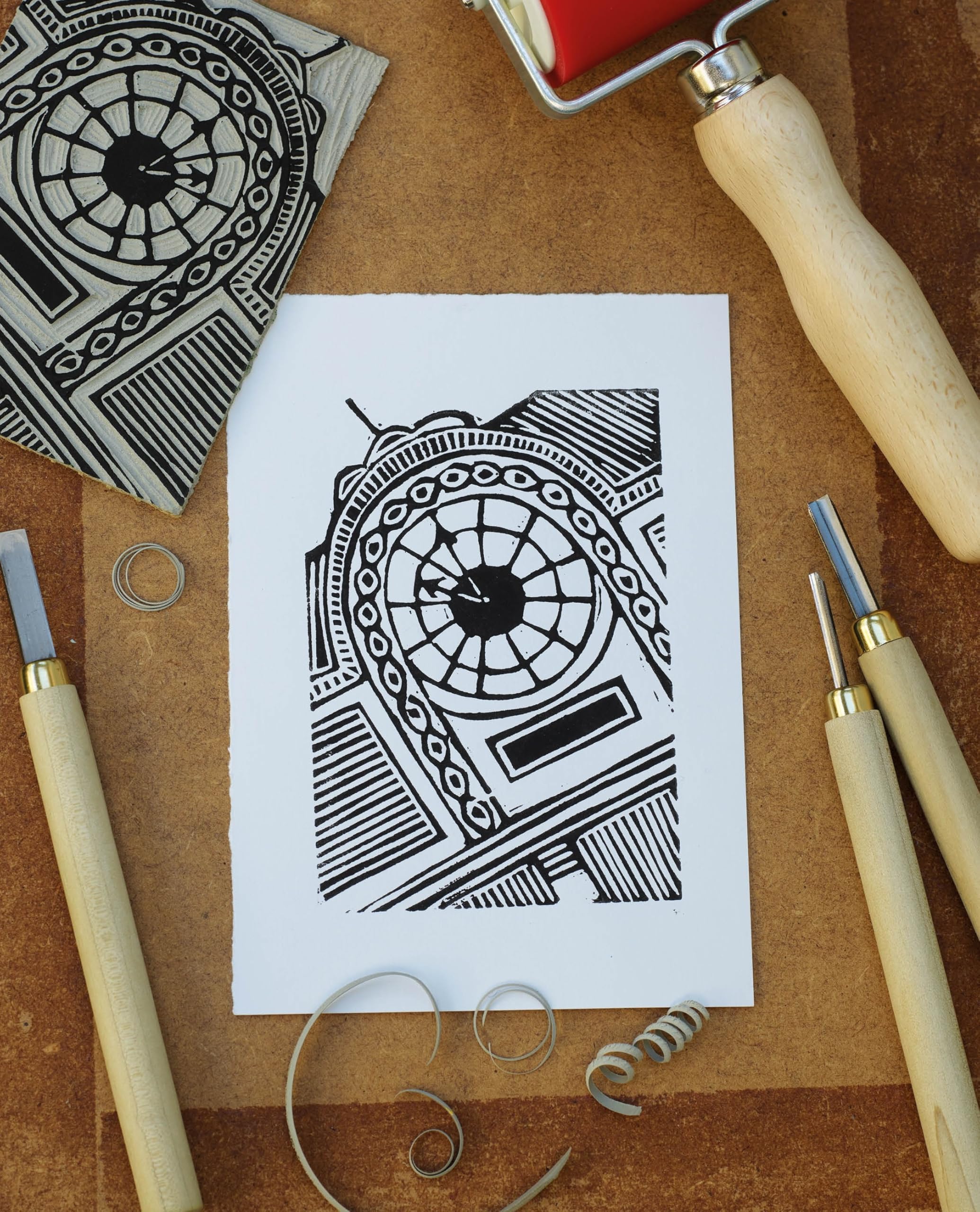 Linocut Printmaking in the City: Tools and Techniques for the Urban Artist (Art in the City)