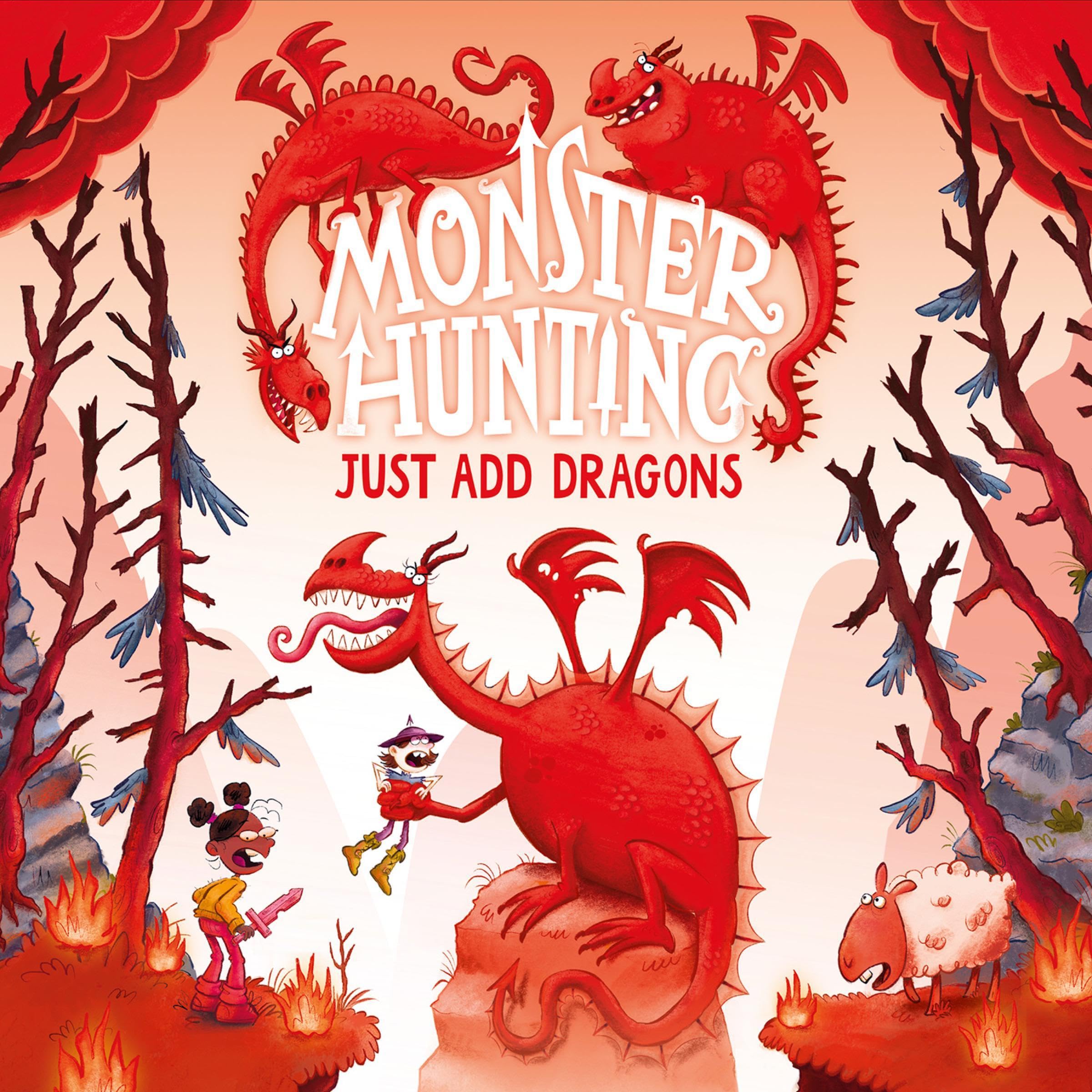 Cover art for Just Add Dragons