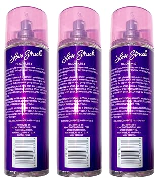 Love Struck Body Mist, 7 FL OZ, Set of 3