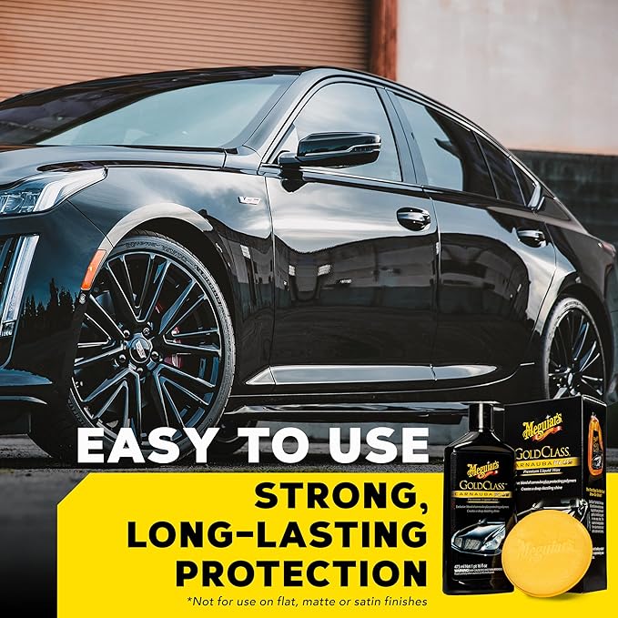 Meguiar's Gold Class Carnauba Plus Premium Liquid Wax Kit 16 Oz miniatura 3