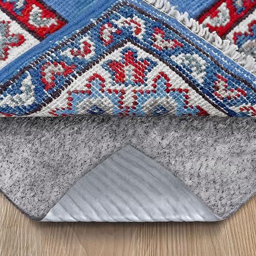 RUGPADUSA - Vinyl Lock - 8'x10' - Felt and EVA - Non-Slip Rug Pad for Vinyl, Luxury Vinyl Plank (LVP) Flooring