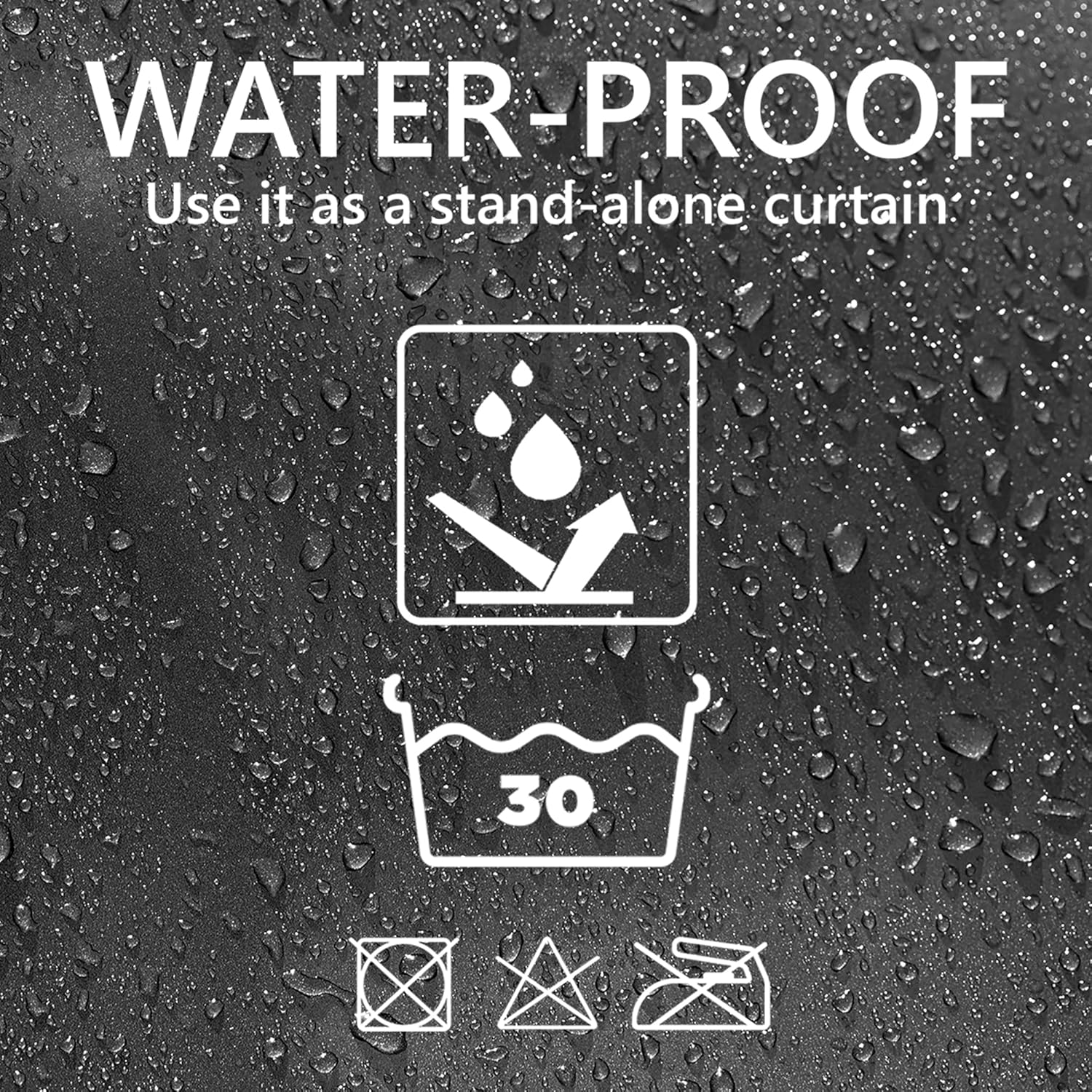 Create a Warm and Inviting Bathroom Retreat with a Modern Clip-On Shower Curtain - 79"L x 71" W - Black -Showcasing a Mesmerizing Cubic Pattern - an Elegant, Stylish, and Cozy Bathroom Haven