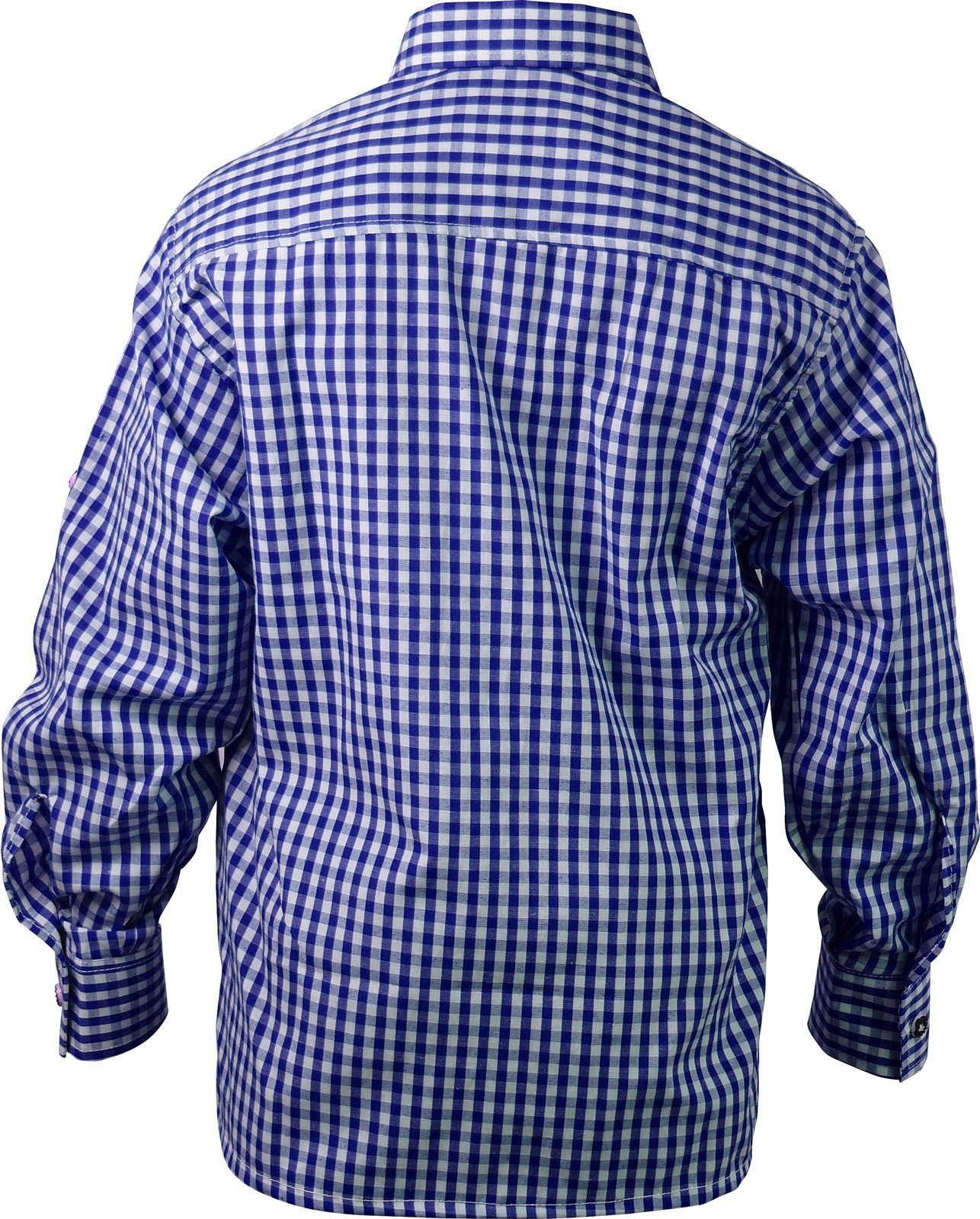Harrys-Collection Jungen Kariertes Trachtenhemd aus 100% Baumwolle