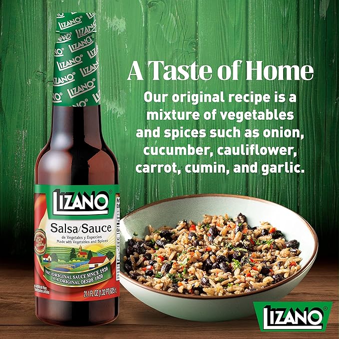 Salsa Lizano Con Vegetales y Especias, 21.1 fl oz miniatura 3