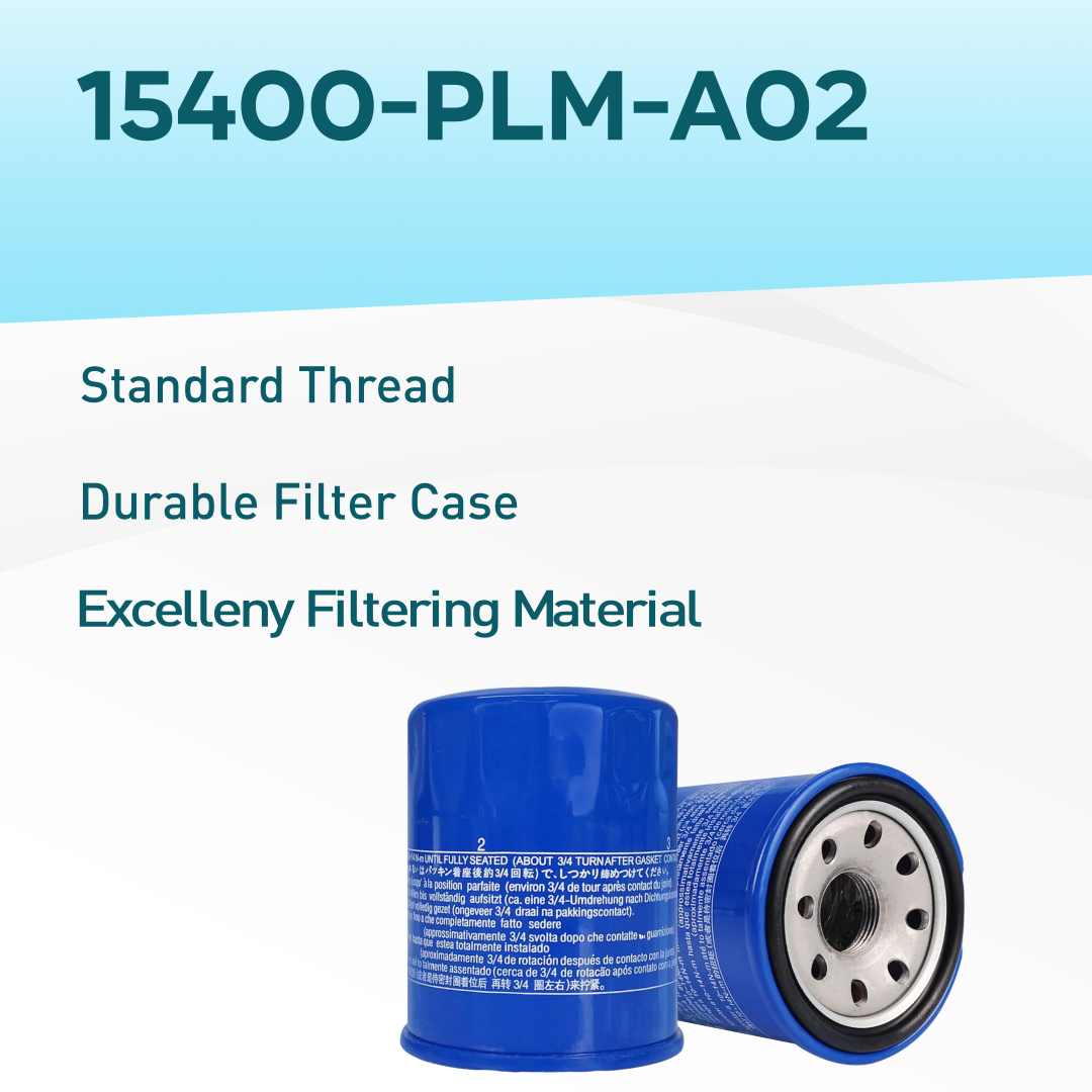 Amazon.com: (4 Pack) 15400-PLM-A01,15400-PLM-A02 Oil Filter For