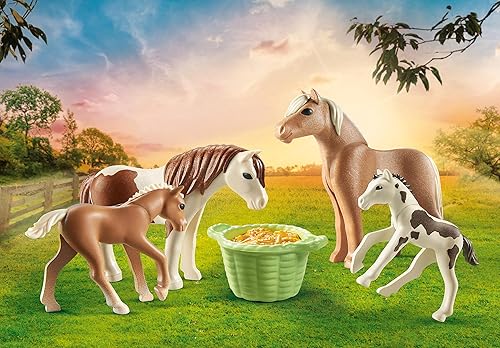 Miniatura 2 de Playmobil Ponis islandeses con potros