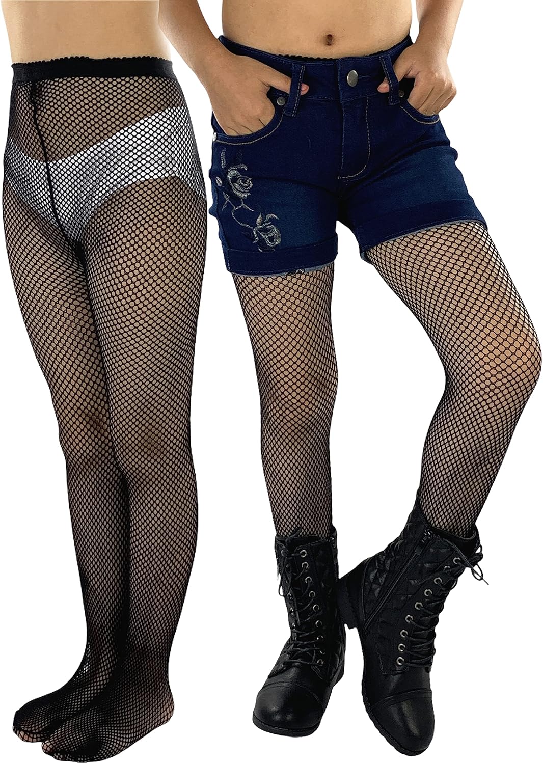 ToBeInStyle Girl's Halloween Costume Assorted Full Length Pantyhose Nylon Tights - Image 4