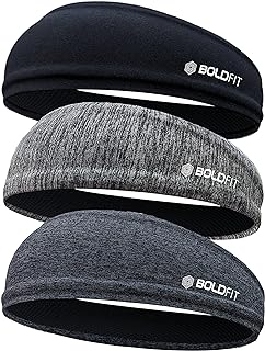Boldfit Polyester Blend Head Band for Man Sports Head Bandana for Men & Women Gym Hair Band for Men Workout, Running Breat...