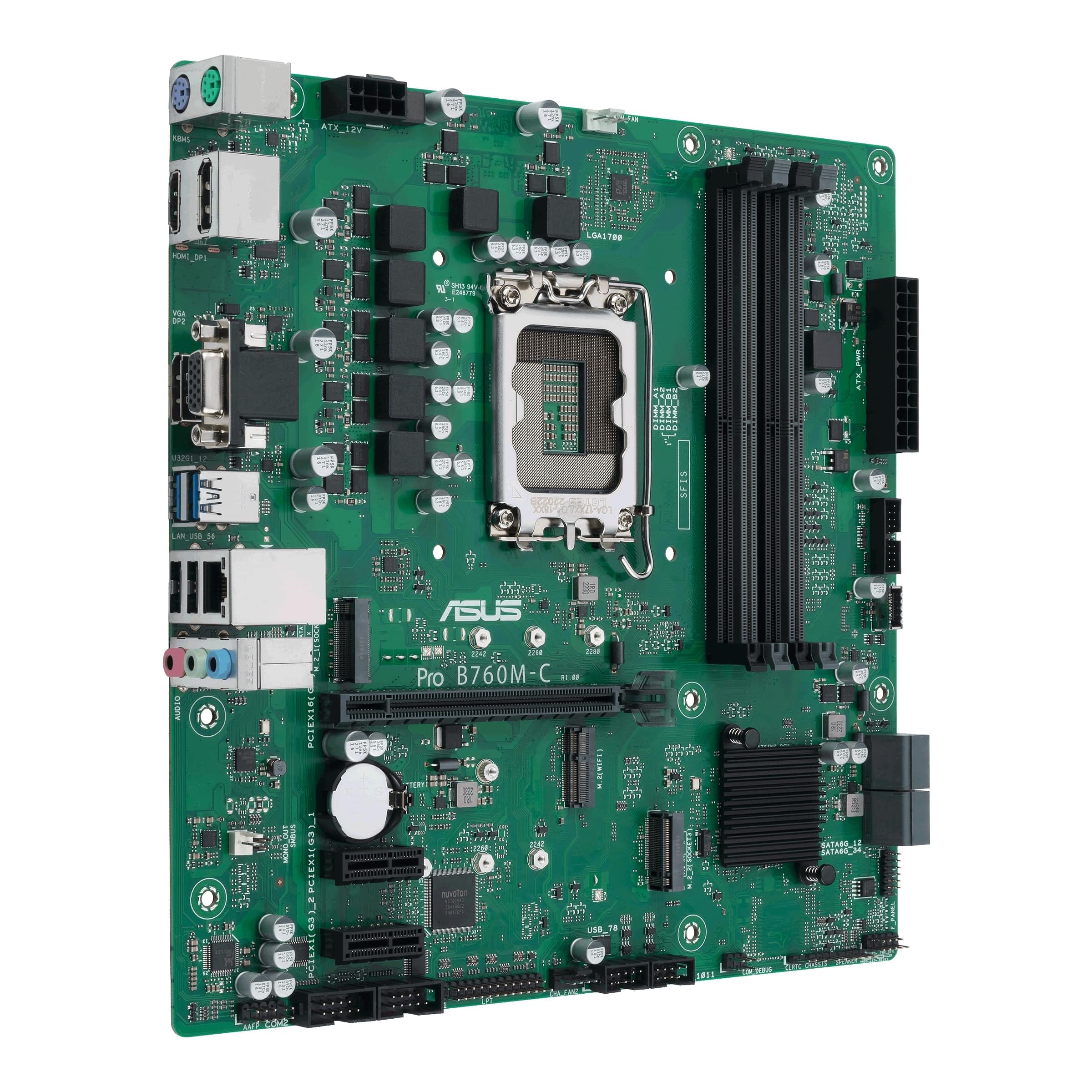 ASUS Pro B760M-C-CSM LGA1700 mircro ATX