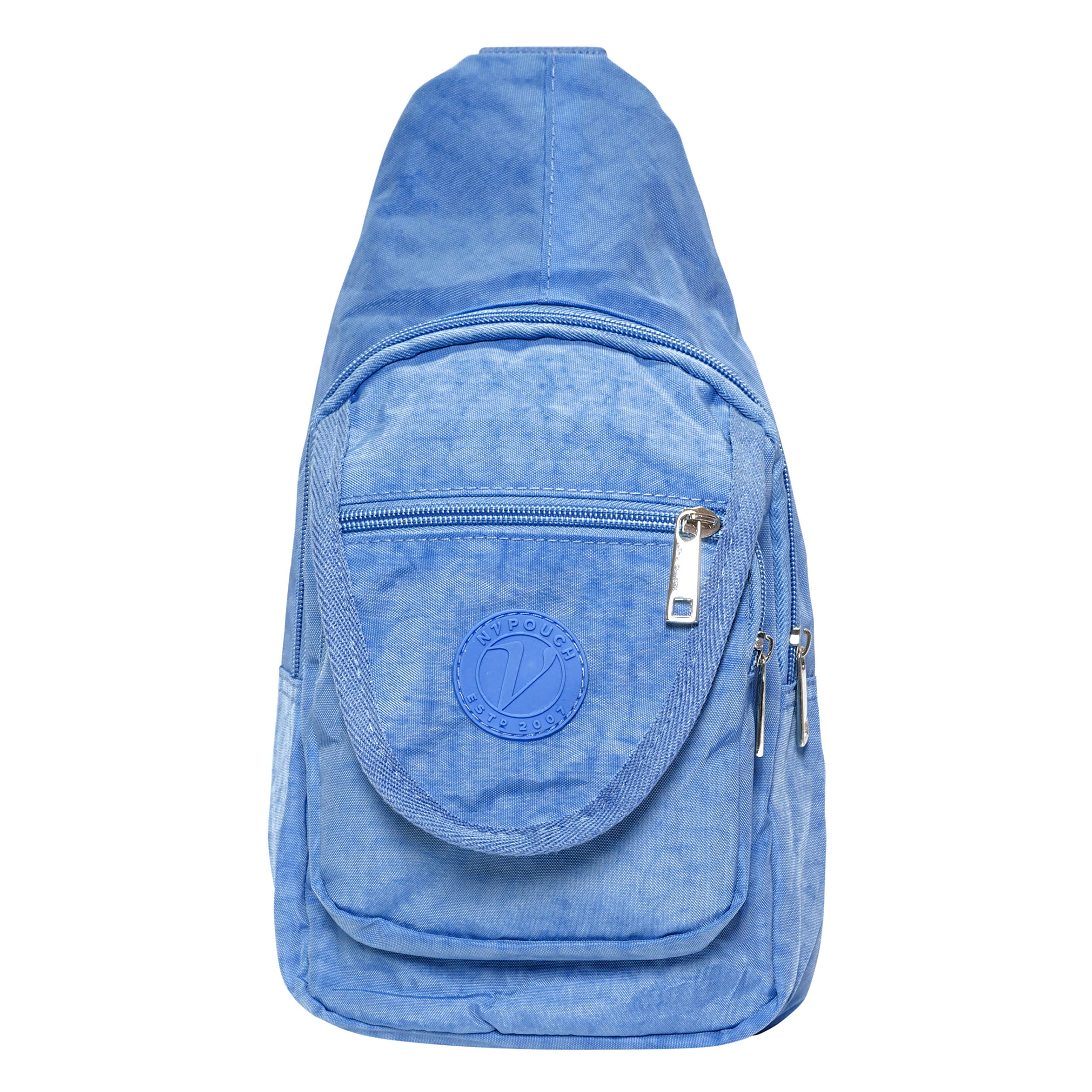 Nupouch Malibu Washed Nylon Daypack: Crossbody Bags for Women, Travel Bag with Zippered Pocket Compartments for Everyday Wear