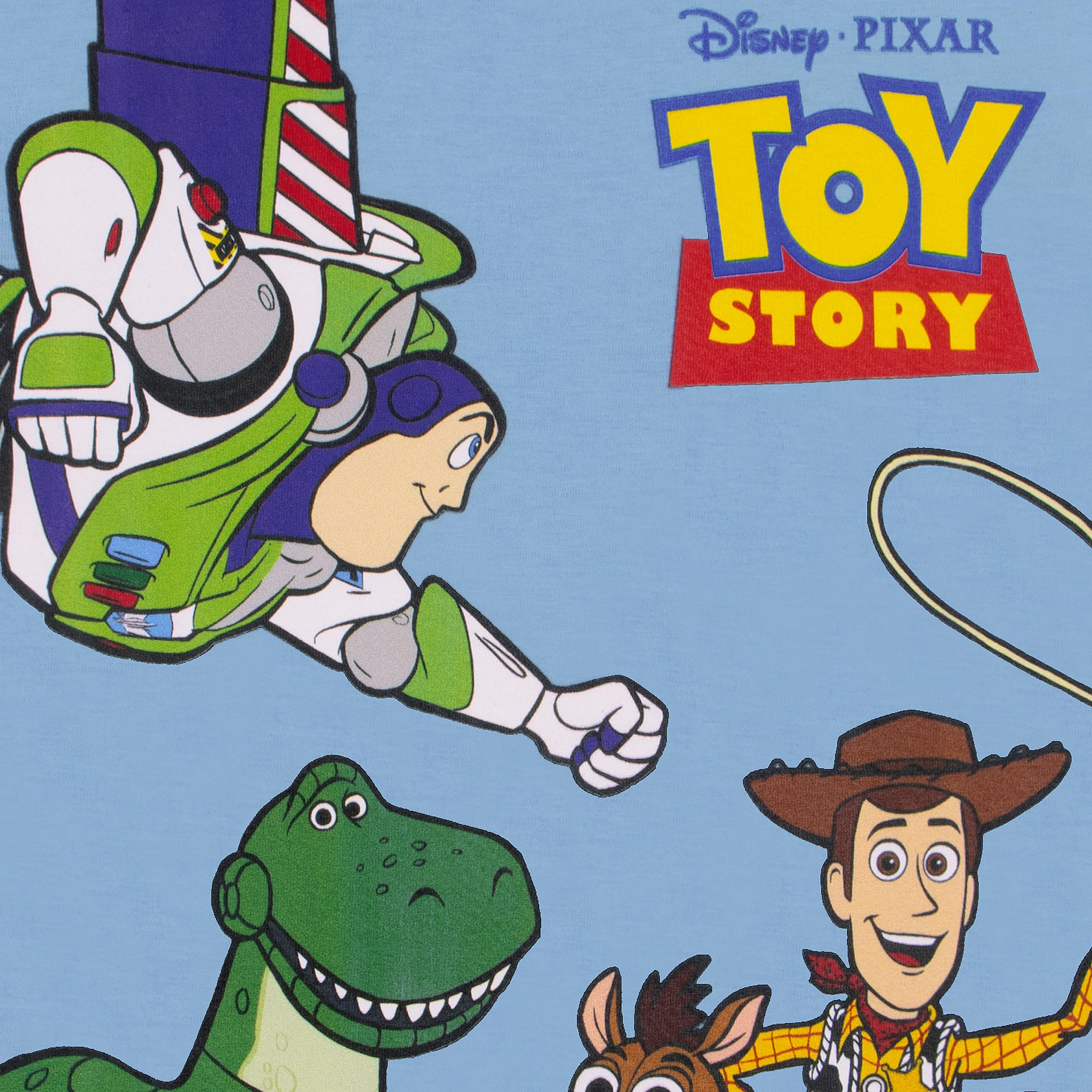Disney Toy Story Slinky Dog, Woody i Buzz Lightyear chłopięca koszulka z długim rękawem, miękka bawełna chłopięce T-shirty