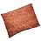 Microwavable Corn Filled Heating Pad and Cold Pack/Washable 100% Cotton Cover (Cross Hatch - Rust, 7.5in W x 11in L)