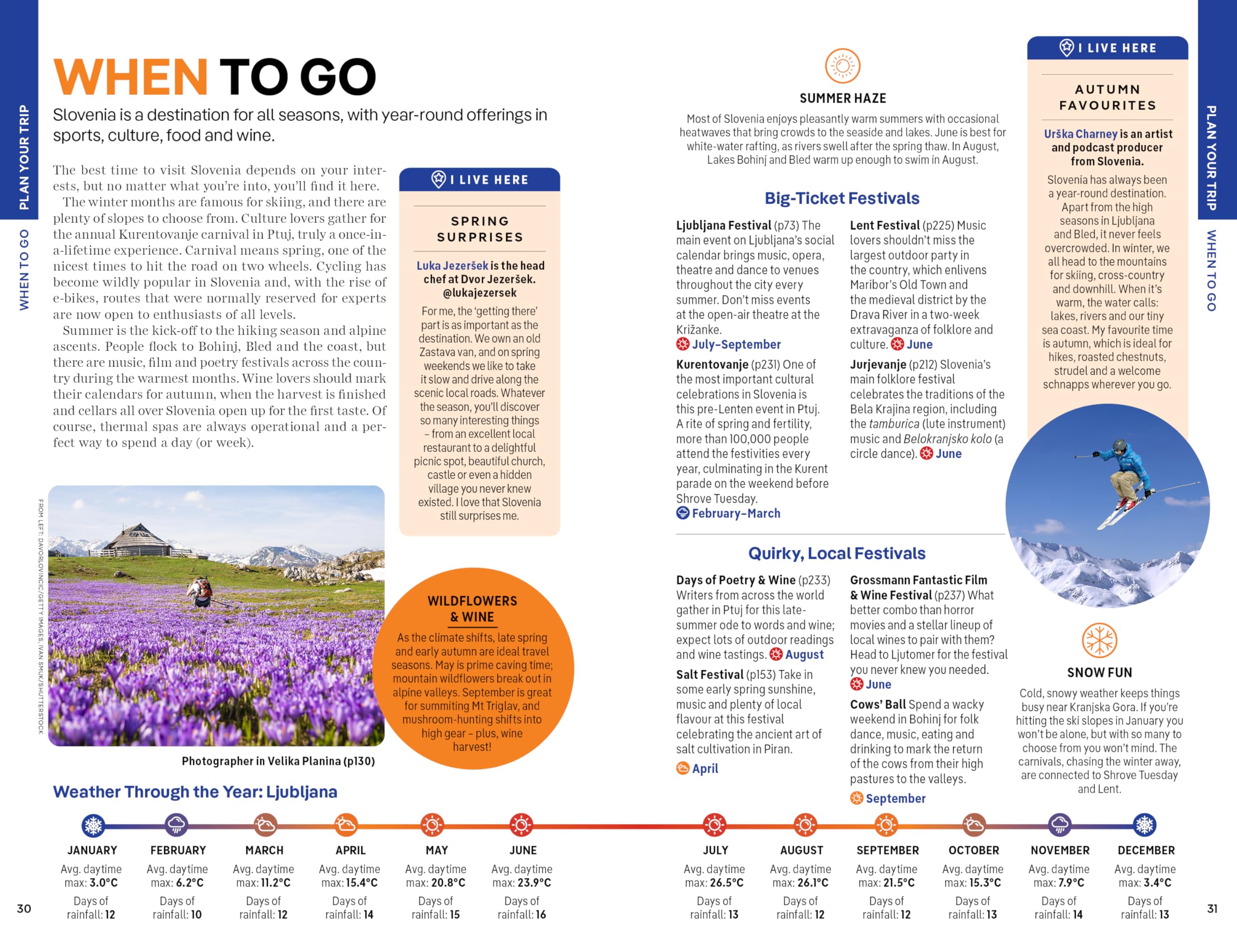 Slovenia 12ed -anglais-: Plan the Trip of a Lifetime | Detailed Itineraries & Maps | Insider Tips | Covers Ljubljana, Lake Bled, Julian Alps and more