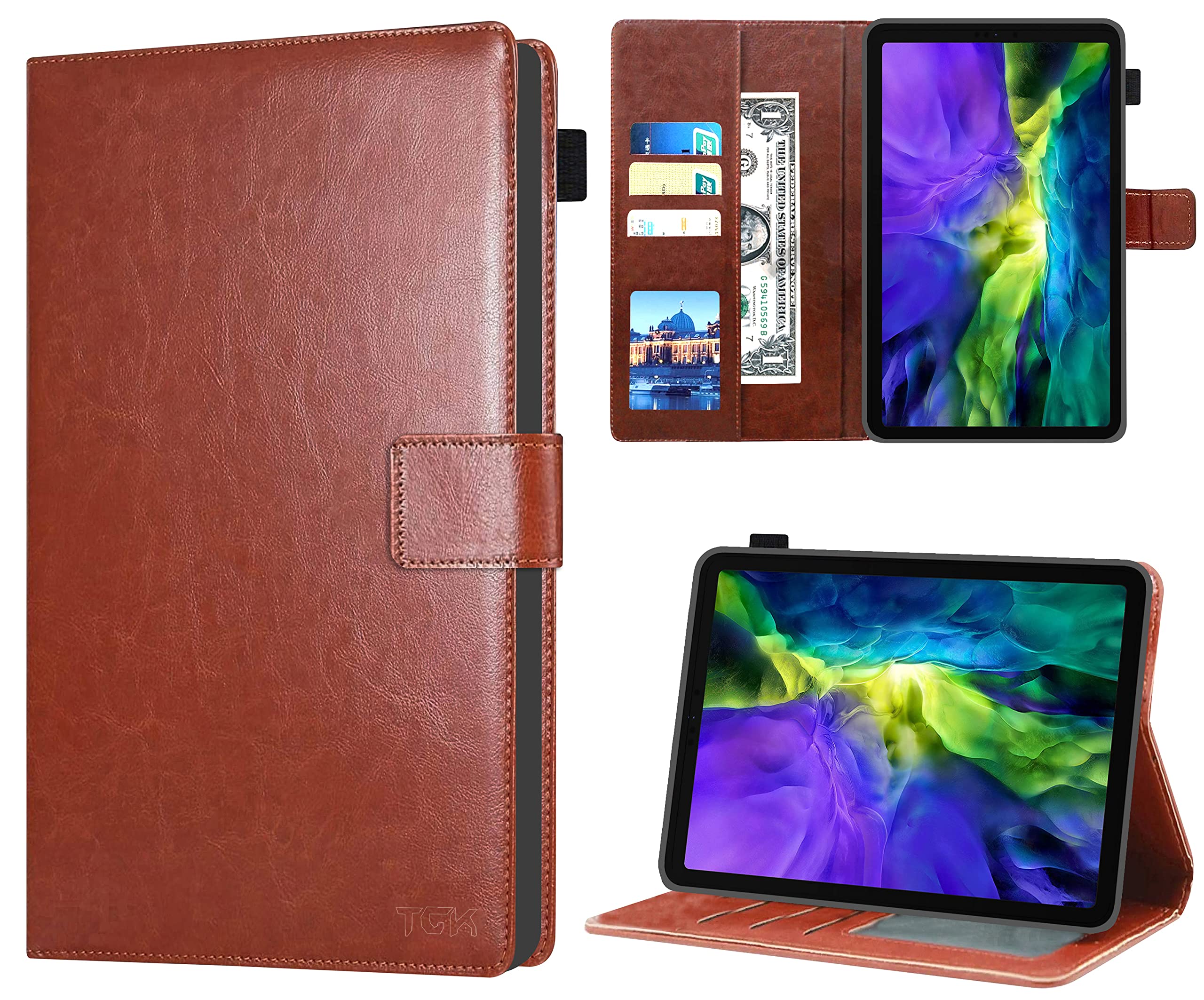 See full amazon price history chart for TGK Multi Protective Wallet Leather Flip Stand Case Cover for iPad Pro 11 inch 2022/2021 4th/3rd Gen, Brown TGK Multi Protective Wallet Leather Flip Stand Case Cover for iPad Pro 11 inch 2022/2021 4th/3rd Gen, Brown (B08MQDBFJ6) Amazon Price History, Amazon Price Tracker