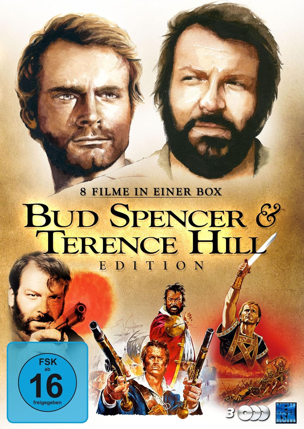 Bud Spencer Und Terence Hill Filme Stream Bud Spencer & Terence Hill - 8 Filme Edition: Amazon.co.uk: Bud Spencer