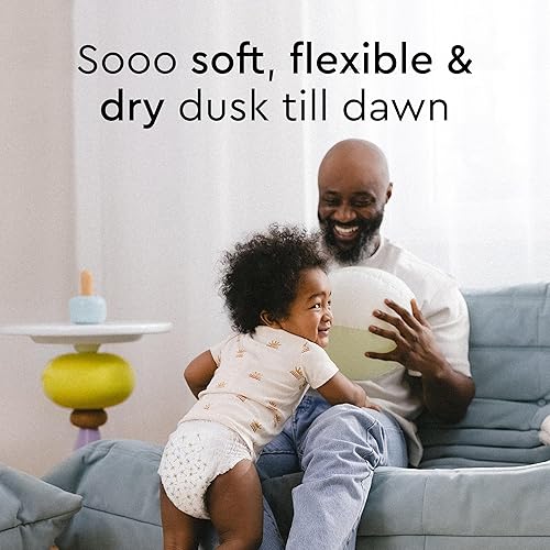 Miniatura 7 de Pantalones de pañales para niños pequeños, talla 6 (29+ libras), suministro mensual (114 unidades), agradables a la piel, ultra suaves, sin cloro,