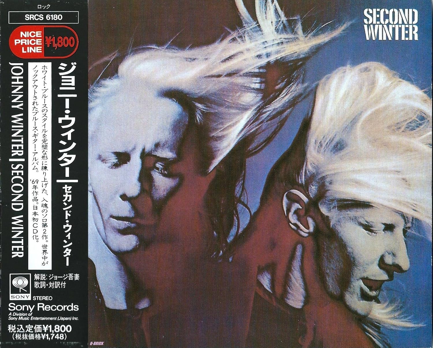 JOHNNY WINTER - Second Winter - CD