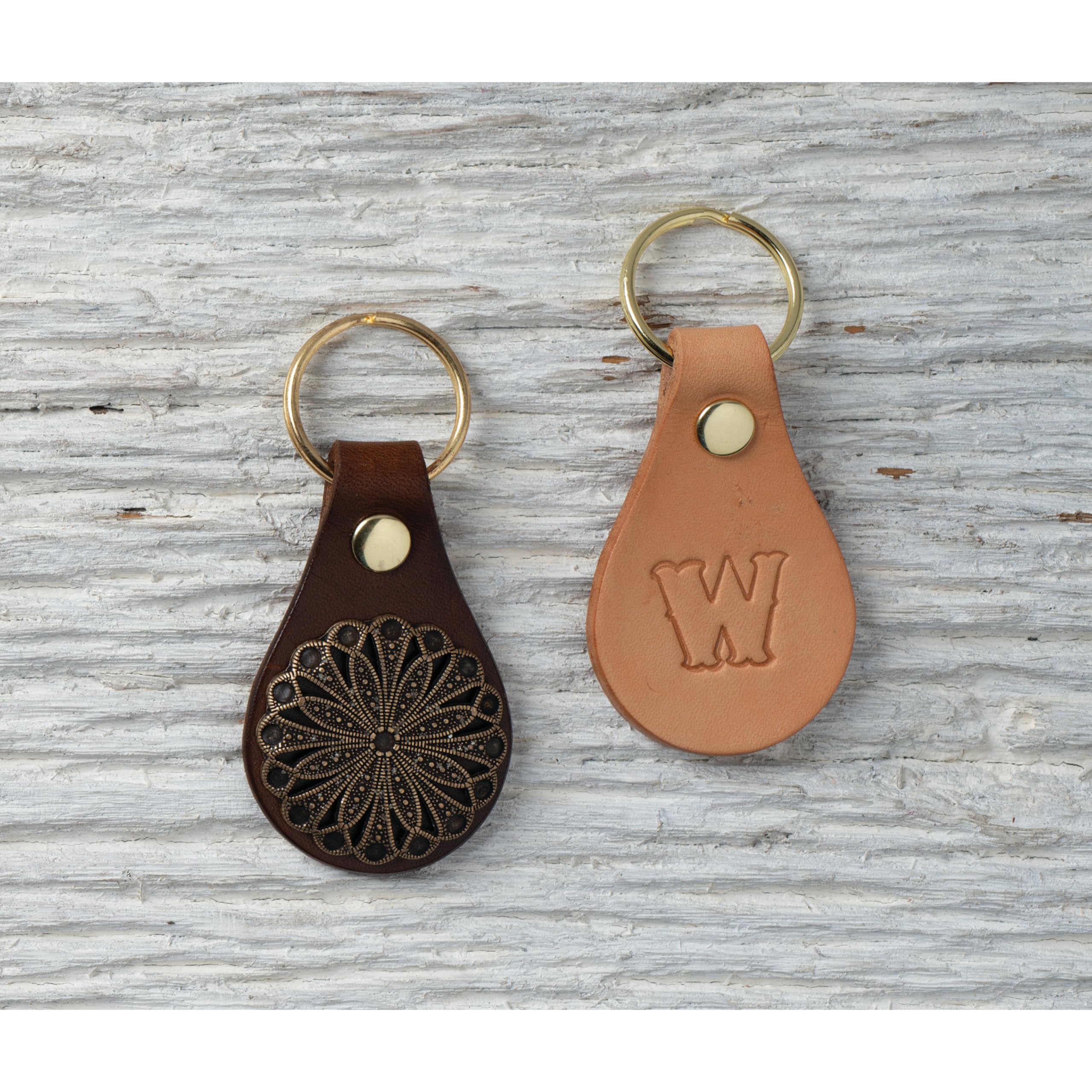 Weaver Leather 2,5 cm duże litery alfabet skórzany zestaw do stemplowania