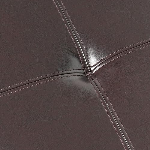 Miniatura 10 de Christopher Knight Home Carlsbad - Otomana de almacenamiento de cuero regenerado, color espresso