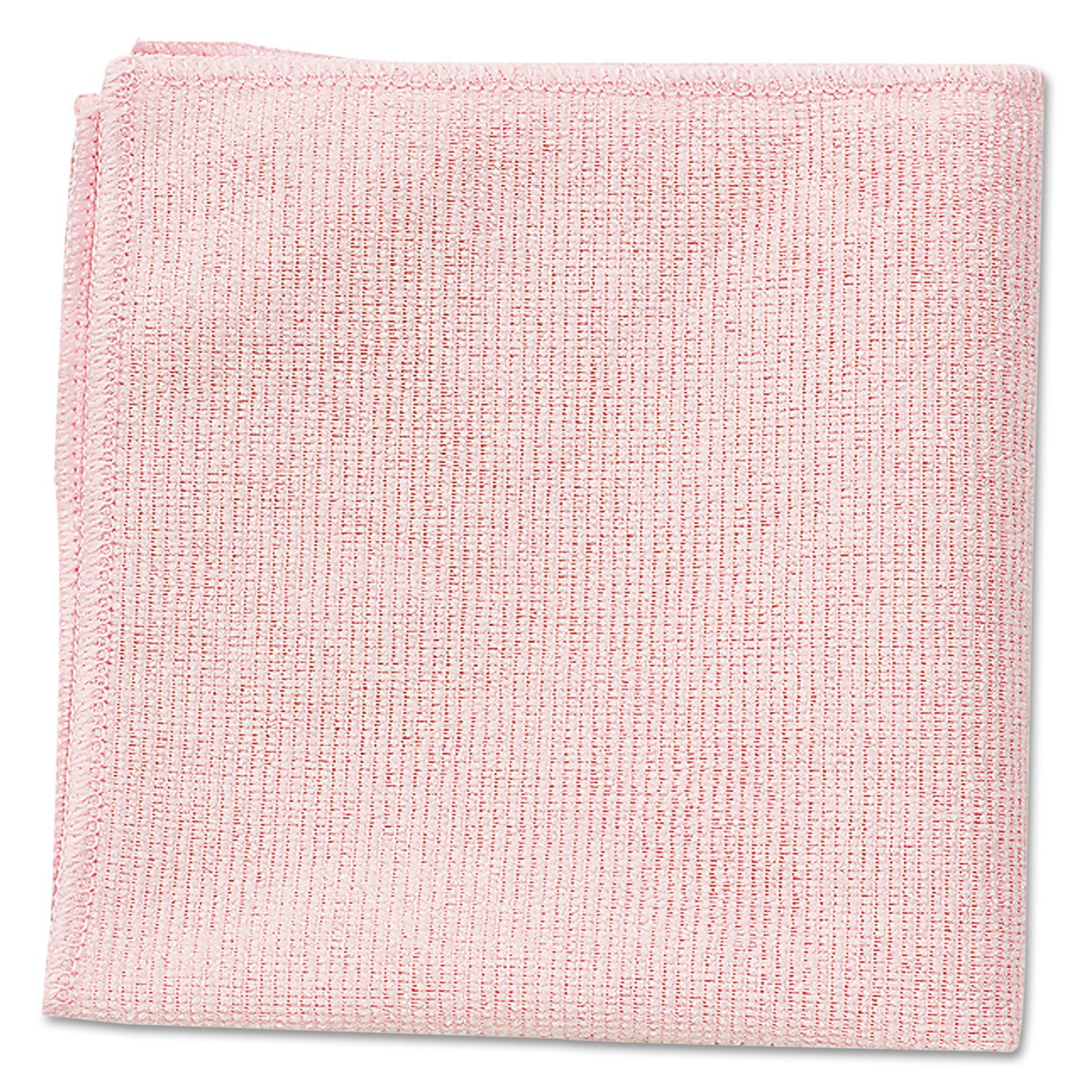 Rubbermaid Red Hygen R-40 Recycled Microfibre Cloths 400X400mm (24 Pack)