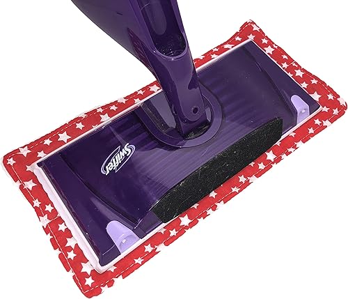 Miniatura 6 de Almohadillas reutilizables para trapeador húmedo Swiffer Wet Jet, almohadillas de repuesto de algodón lavables ecológicas para trapear piso húmedo