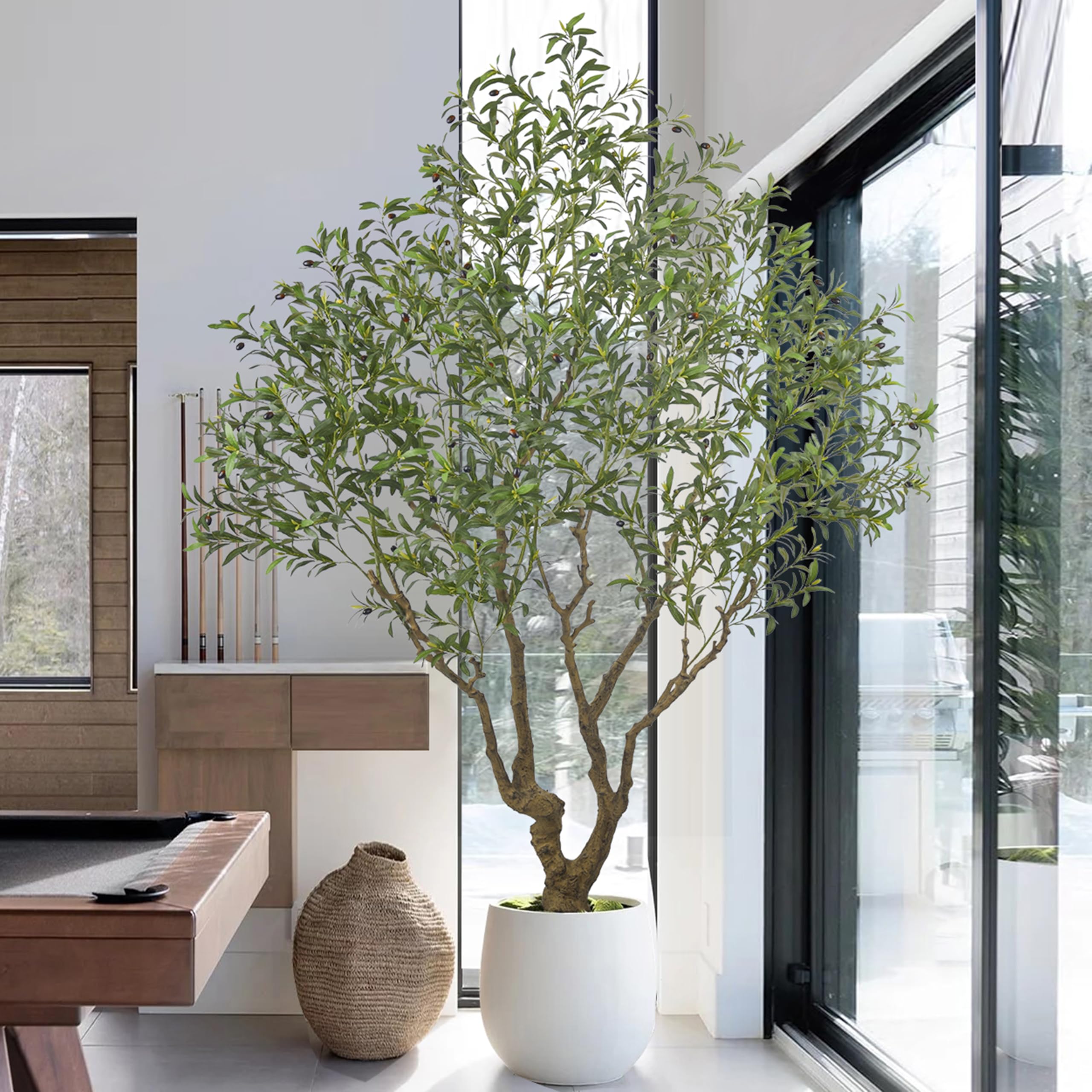 Y.S. OLIVE TREES PARADISE 4/4 ビンテージ【整備品】 Amazon.com: Roselywed Artificial Olive Tree 8.2FT with 3342 Leaves