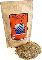 Harrison's High Potency Super Fine Organic Bird Food for Canaries, Finches, Budgies - Non-GMO Vet Formula, 1 lb