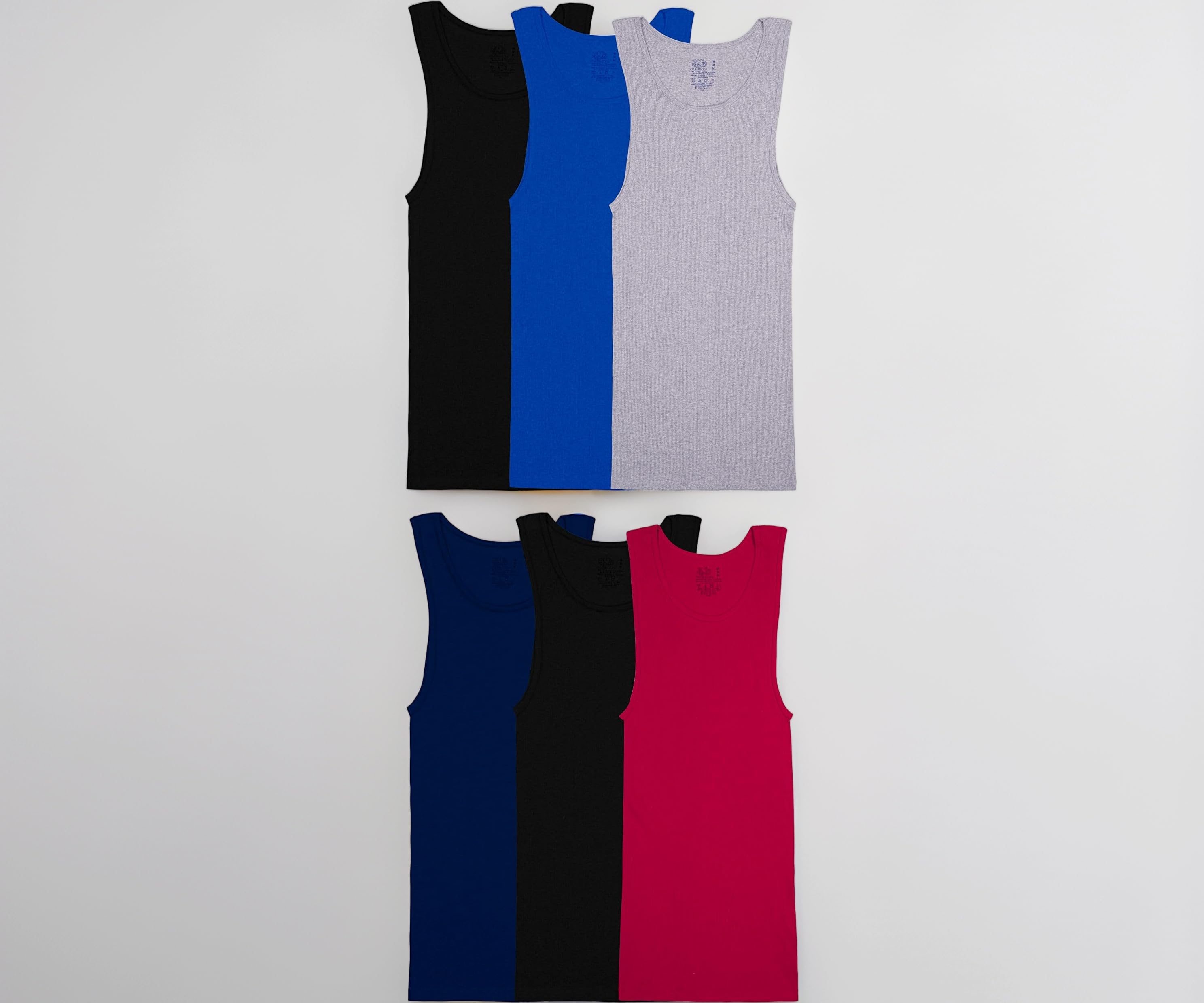 Fruit of the Loom Men's A-Shirt (Pack of 4)