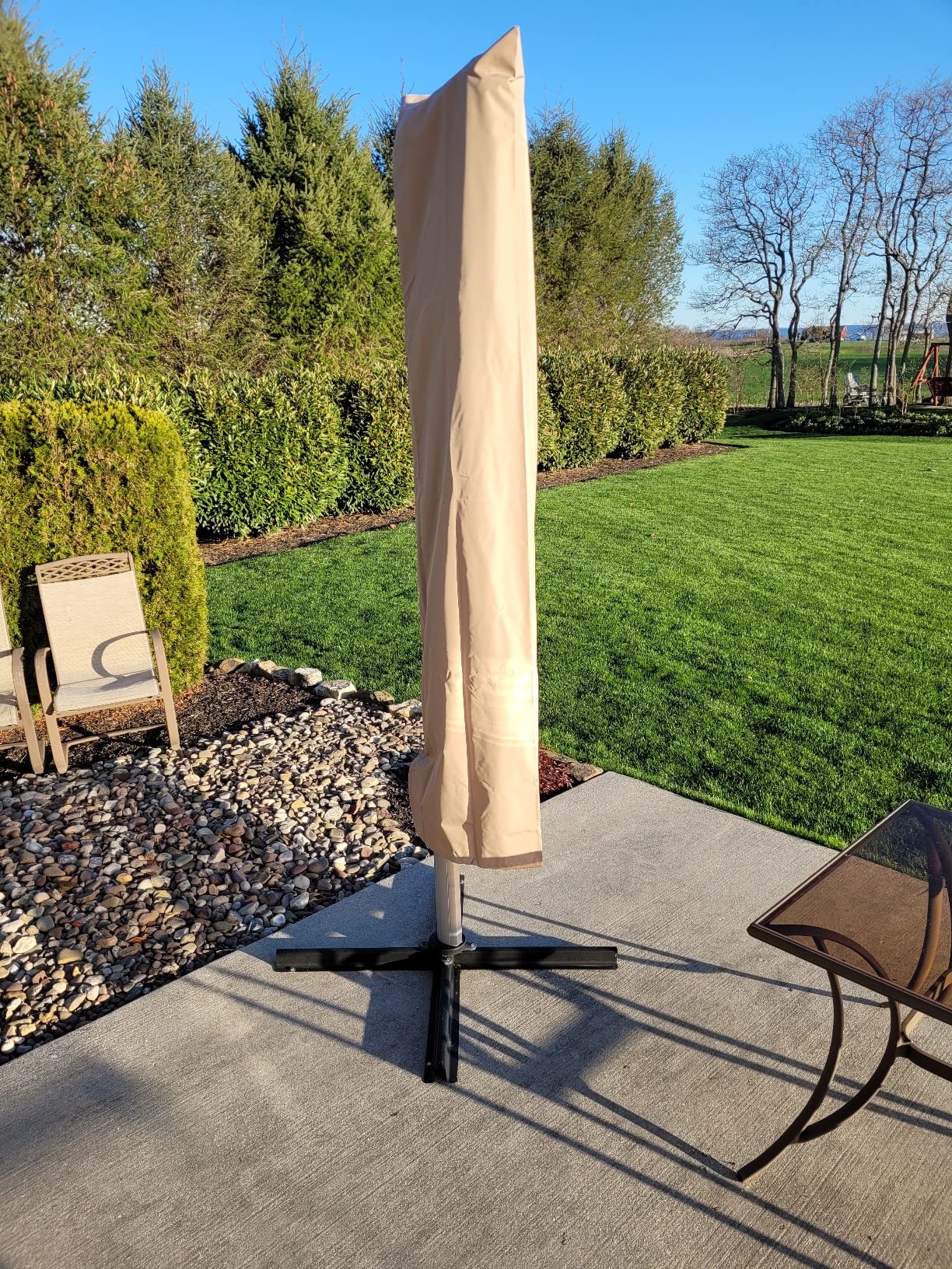 47/mo Finance PURPLE LEAF 11 Feet Patio Umbrella Outdoor Round