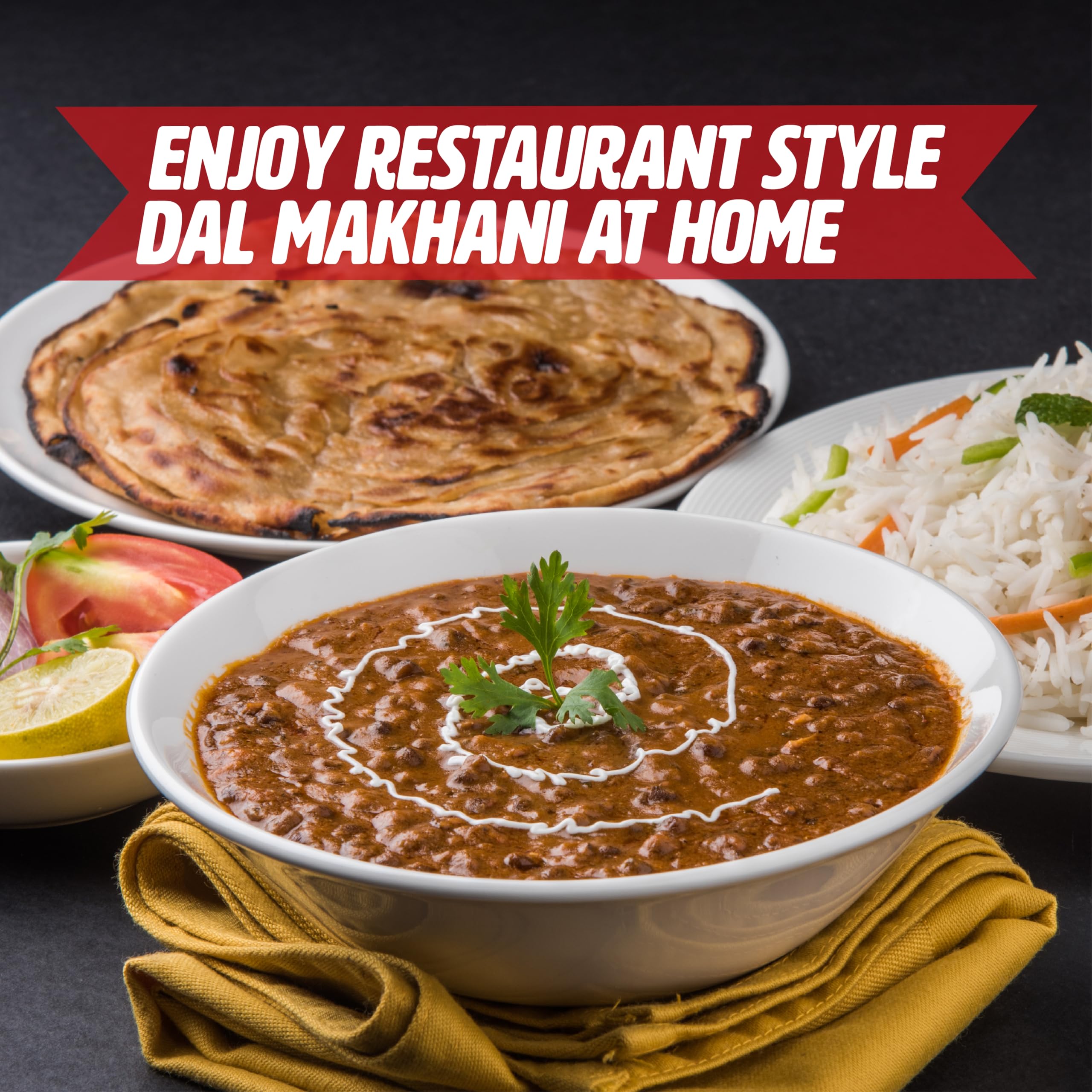 Sunbay Dal Makhani Gravy Mix - 1kg | Blend of Tomato, Dal And Hand Picked Spices | No Preservatives Or Artificial Colors | Ready to Cook Gravy Mix | Versatile Application for Dal Makhani & Other Indian Cuisines 4