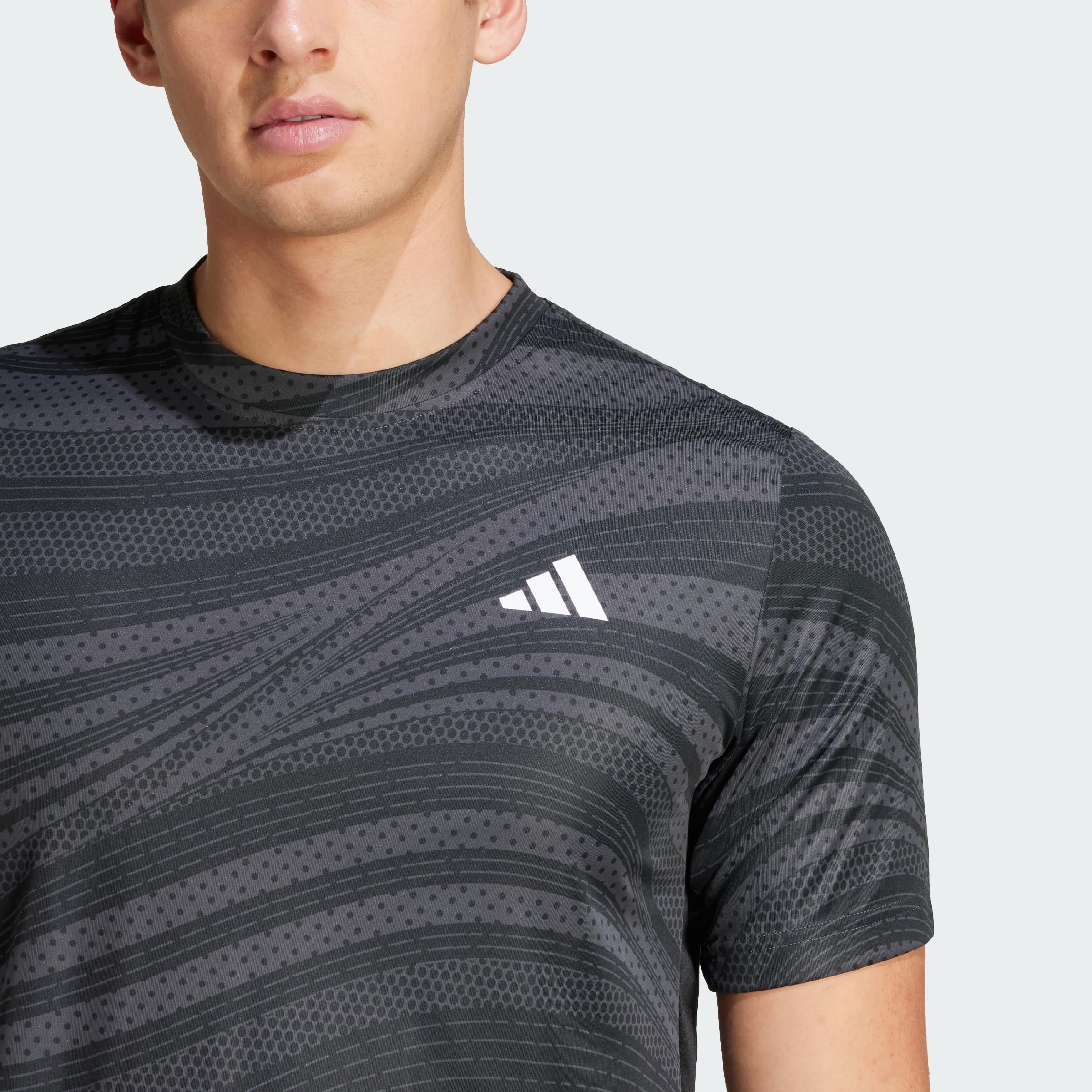adidas Men's Camiseta Estampada Club Tennis Climacool