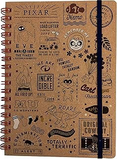 インロック PIXAR/ゴムバンド付きリングノート IG3557