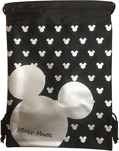 Miniatura 5 de Disney Mickey Mouse - Mochila con cordón (2 unidades), diseño de Mickey Mouse