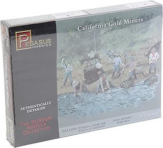 Pegasus PG7050-1/72 American History: Gold Mining Figures