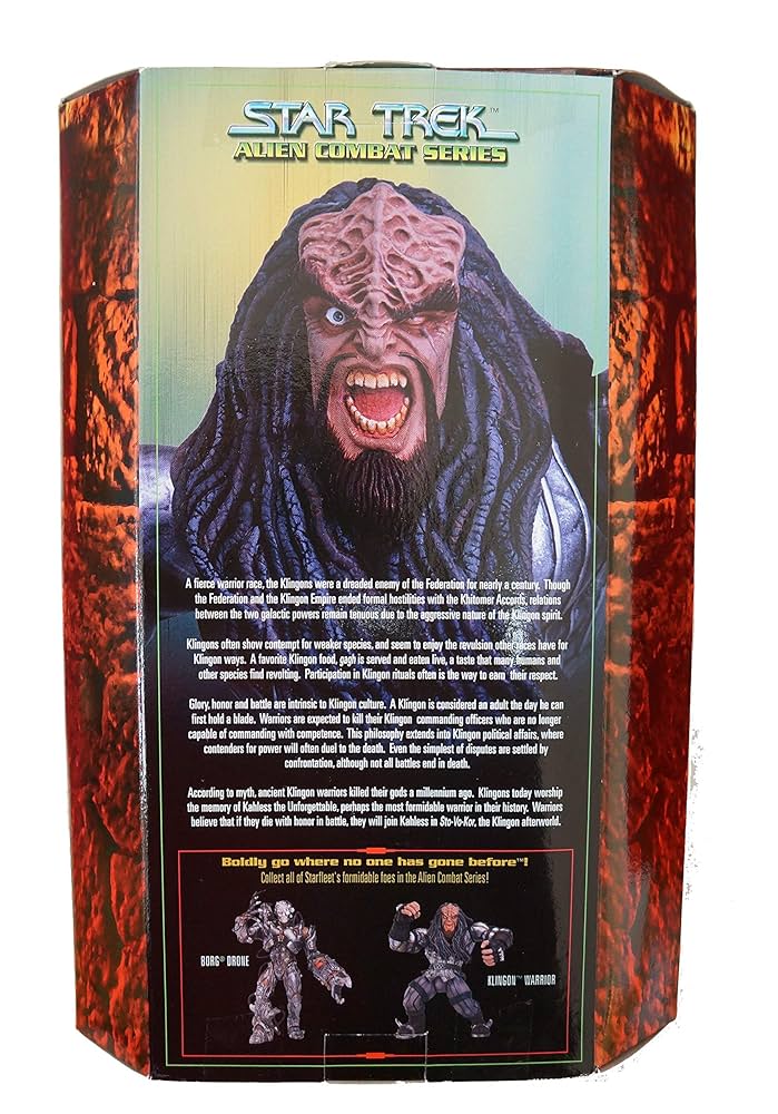 Amazon.com: Star Trek Alien Combat Series Klingon Warrior