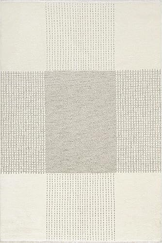 Miniatura 4 de nuLOOM Kirby - Alfombra de área, 4 x 6 pies, color crema