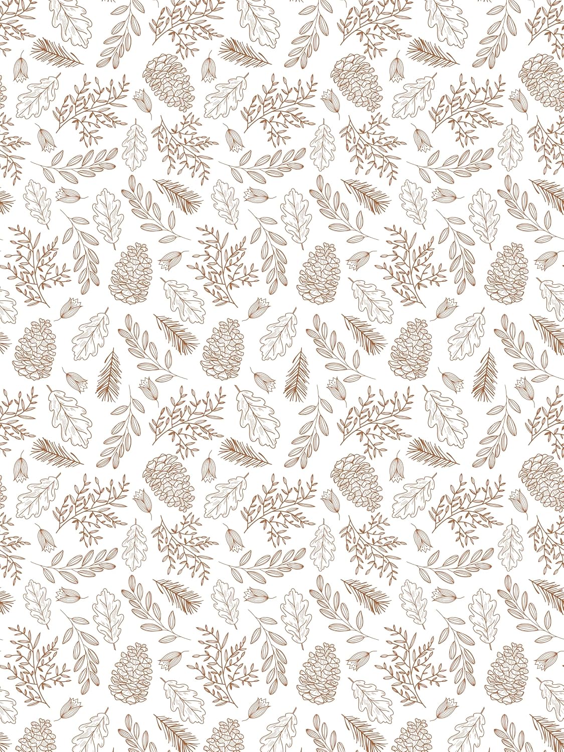 Décopatch TD925C - Assortiment de 4 papiers Foil avec dorure à Chaud - Papier déco Noël - Forest Nature
