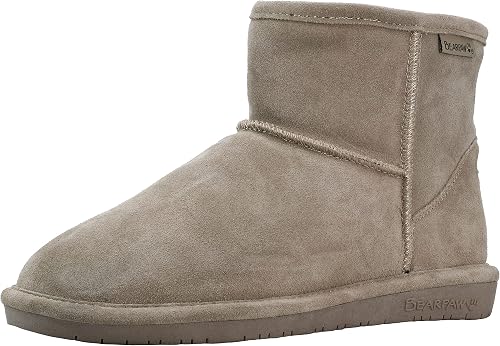 BEARPAW Women's Demi Fashion Boot Mushroom 9.5 M US