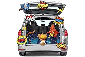 Halloween Trunk or Treat Superhero Car Decoration Kit