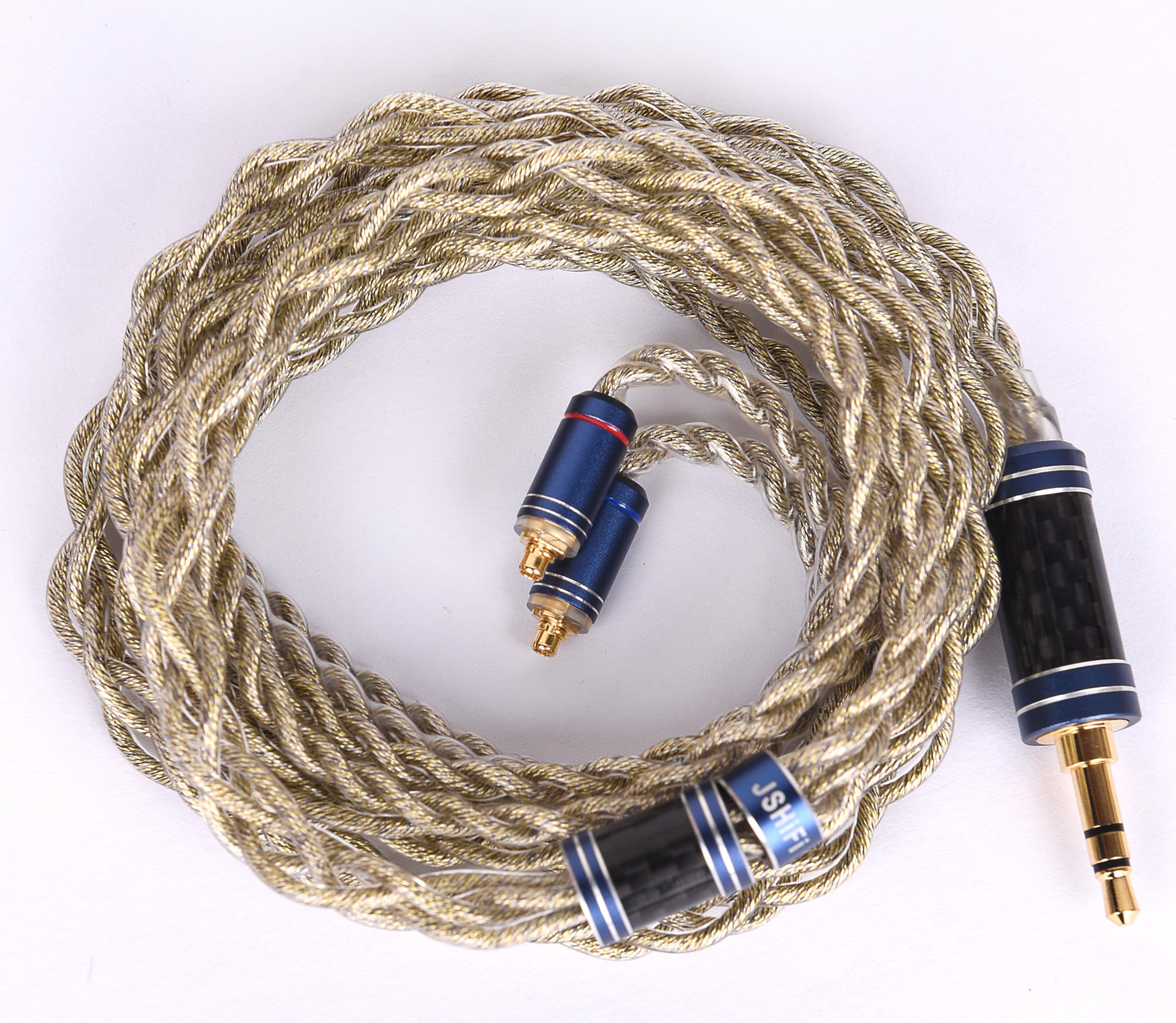 Amazon | 【JSHiFi-Daybreak】MMCX3.5mmリケーブル 単結晶銅パラジウム